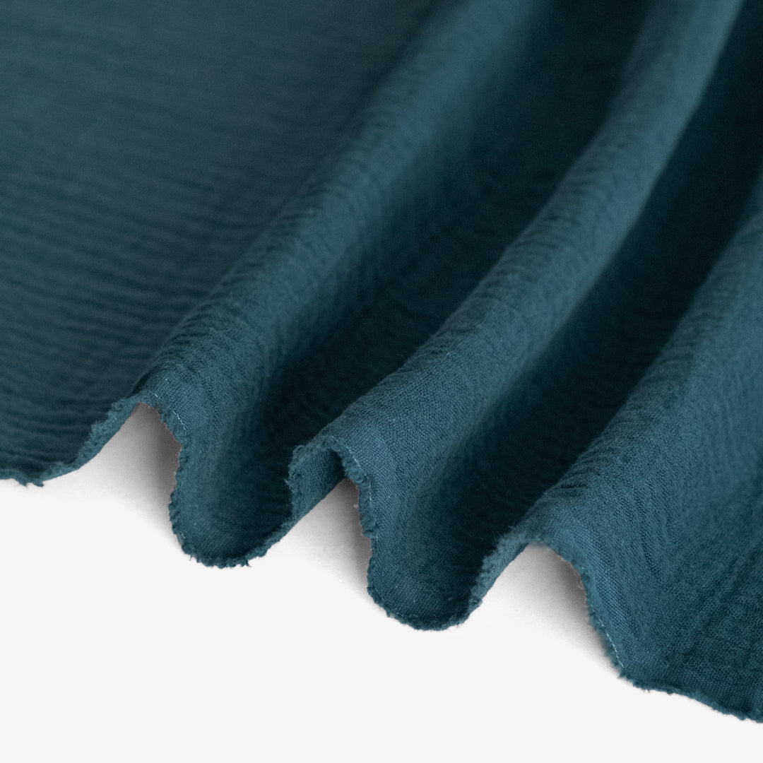 Solid Double Gauze - Grey - Thread Count Fabrics