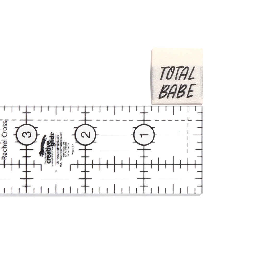 TOTAL BABE Woven Labels